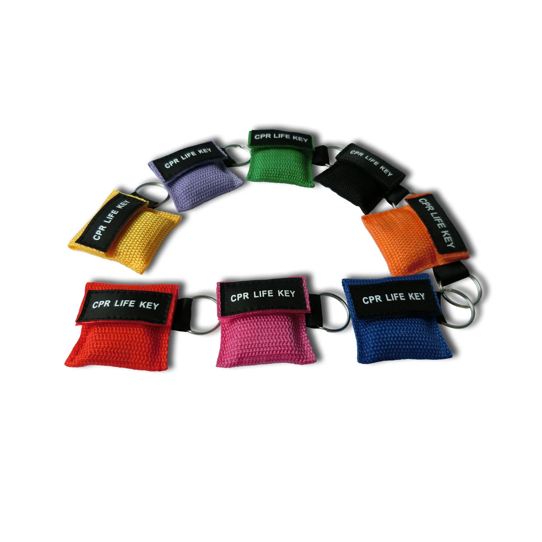 100 шт Открытый Портативный CPR первой помощи лица шельд обратный клапан мини