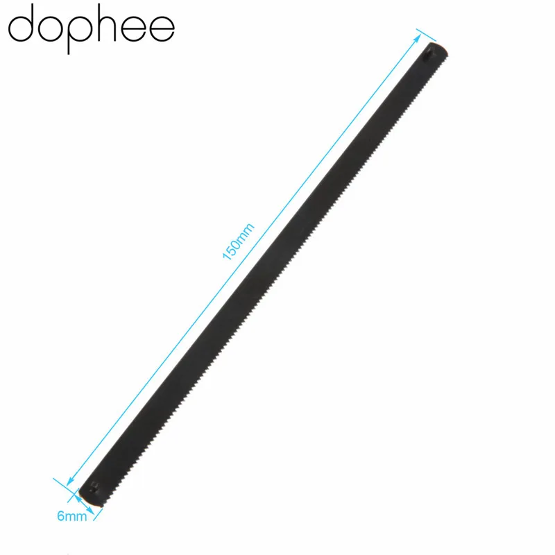 Dophee 150 мм 6 дюймовая мини Серра ножовочное полотно Нержавеющая сталь ручная пила