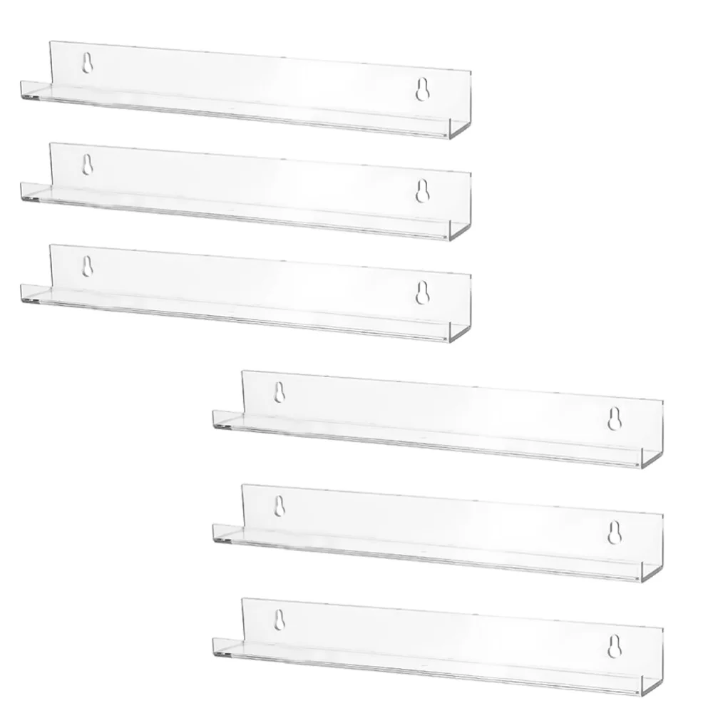 

6Pcs Nail Polish Racks Makeups Storage Racks Displaying Rack Storage Stands