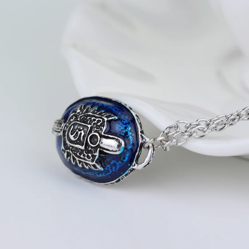 Ожерелье в винтажном стиле Дневники вампира Деймон капля Буква S и D модные