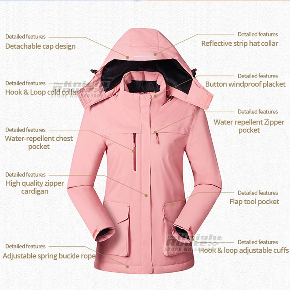 Женская зимняя куртка с электрическим подогревом уличная теплая мотоциклетная