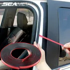 Резиновая уплотнительная лента типа B для автомобильной двери, клейкие наклейки с шумом изоляционный уплотнитель, аксессуары для интерьера автомобиля, Стайлинг автомобиля