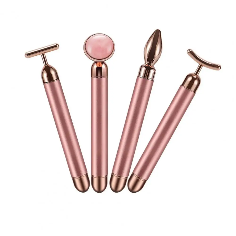 

Facial Massager Electric Fatigue Relief Waterproof 4-in-1 V-Face Facial Massager for Face