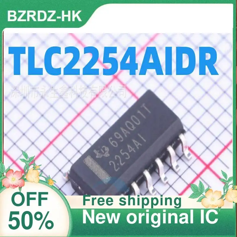 

1-20PCS TLC2254 TLC2254AIDR TLC2254AID SOP14 New original IC
