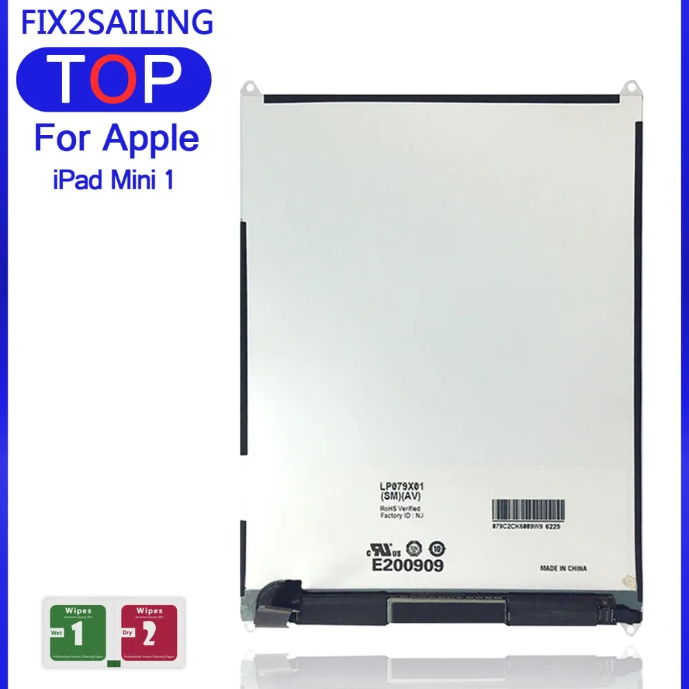 ЖК-дисплей Mini для iPad Mini 1 1st A1432 A1454 A1455 ЖК-дисплей панель экран монитор модуль протестирован 7,9'