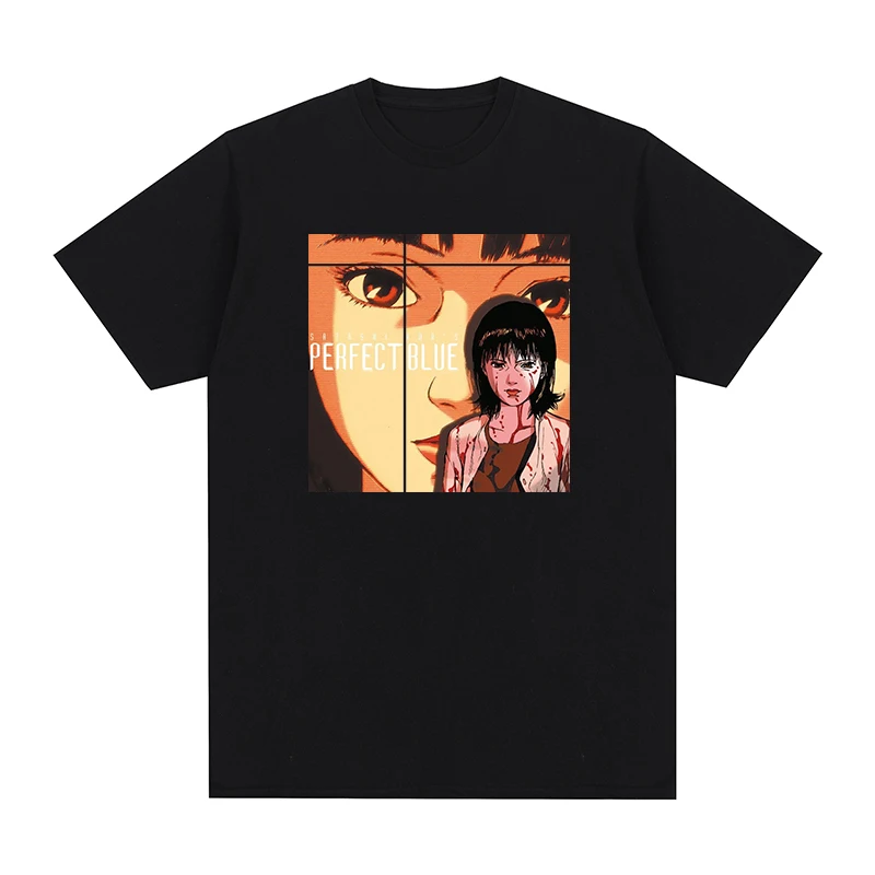 

Perfect Blue Anime Satoshi Kon 1997 Great t-shirt Cotton Men T shirt New TEE TSHIRT Womens tops
