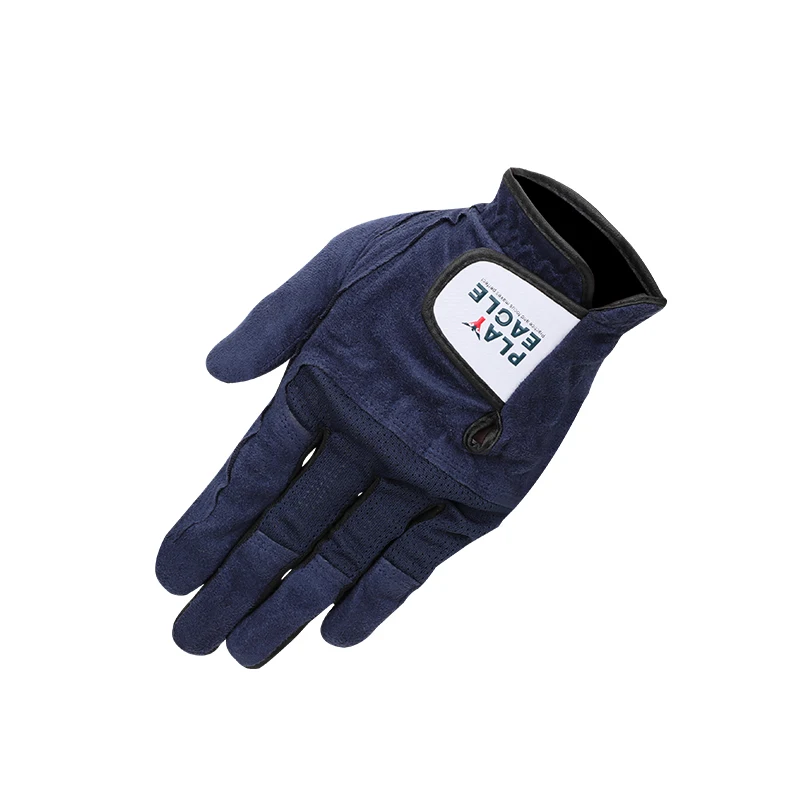 PLAYEAGLE 2 шт./лот мужские перчатки из микрофибры для гольфа с левой стороны мягкие