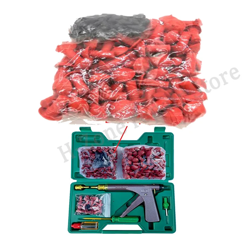 

Инструмент для ремонта автомобильных шин, набор для ремонта автомобильных велосипедных шин, заглушка для прокола, вакуумный пистолет для г...