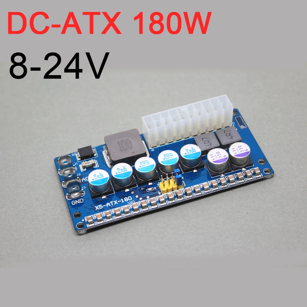 

180w 8V-24v input DC DC ATX Switch PSU Car PC Power Supply ( ITPS DC-ATX) 12v dc For Computer