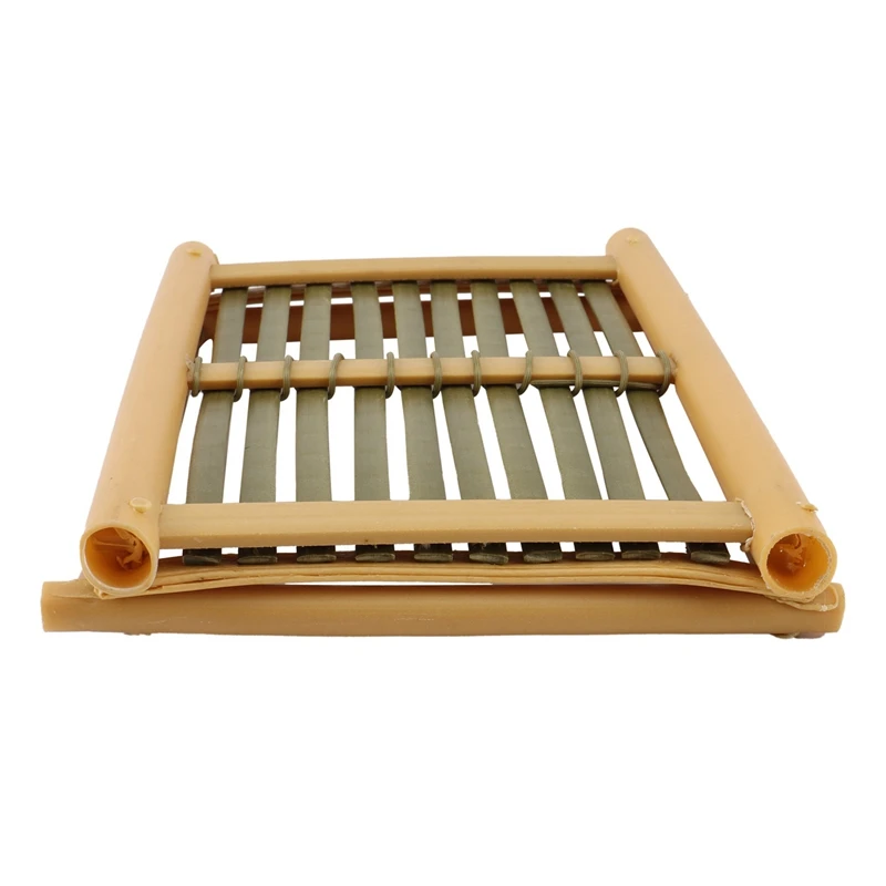 Поднос из искусственного бамбука прямоугольный поднос бамбукового ряда для