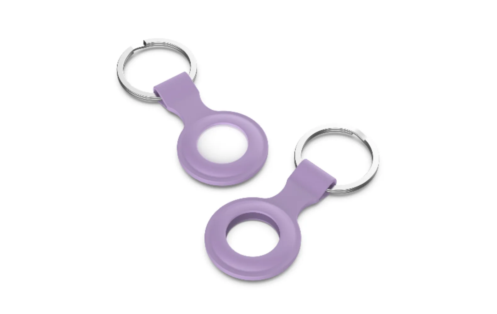 MANNIYA-Llavero protector de silicona antip&eacute;rdida para Airtag, 100 unids/lote-5