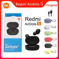 xiaomi redmi airdots s earbuds original mi tws wireless earphone bluetooth ai control gaming headset with mic noise reduction