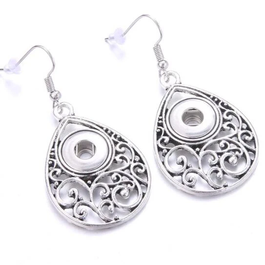 Модные взаимозаменяемые серьги с кристаллами в форме сердца подходят для 12 мм