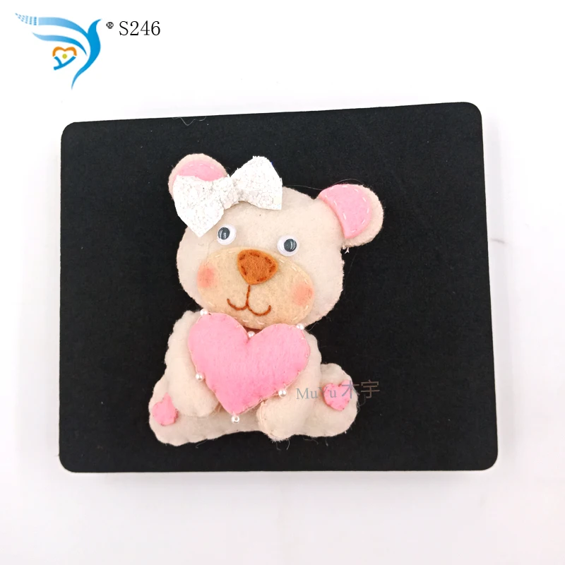 Love Little Pink Bear S246 DIY новые режущие штампы для скрапбукинга Толщина/15 8 мм/|Вырубные