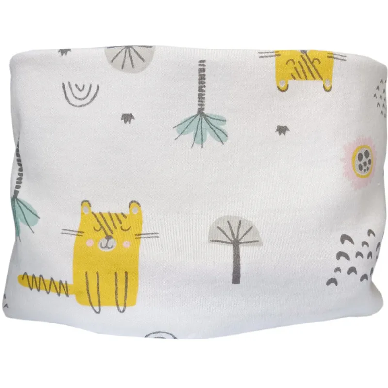 Новый модный весенне осенний хлопковый детский шарф для девочек круглый