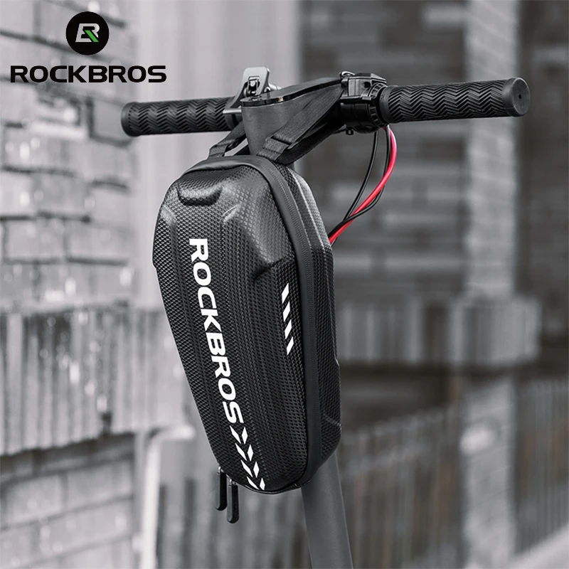 

ROCKBROS Hard Shell Front Frame Scooter Hanging Bag Waterproof MTB Road Bike Folding Bag Multifunctional Electric Bicycle Bag