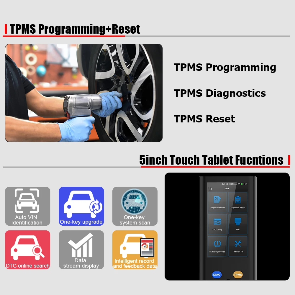 Launch AIDIAGSYS полная система OBD2 Диагностический Инструмент ABS SAS DPF EPB сброс масла Автомобильный сканер TPMS программа OBD 2 сканер Launch
