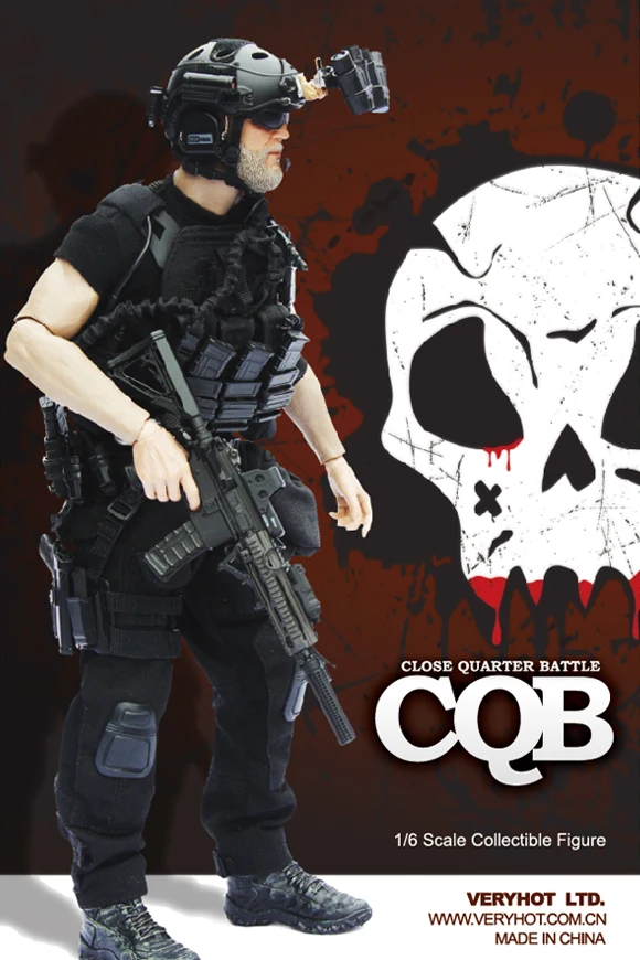 Veryhot VH1048 1/6 темно-синий тюлень CQB ночной Набор для 12 дюймов Phicen Hottoys Damtoys фигурка сделай сам