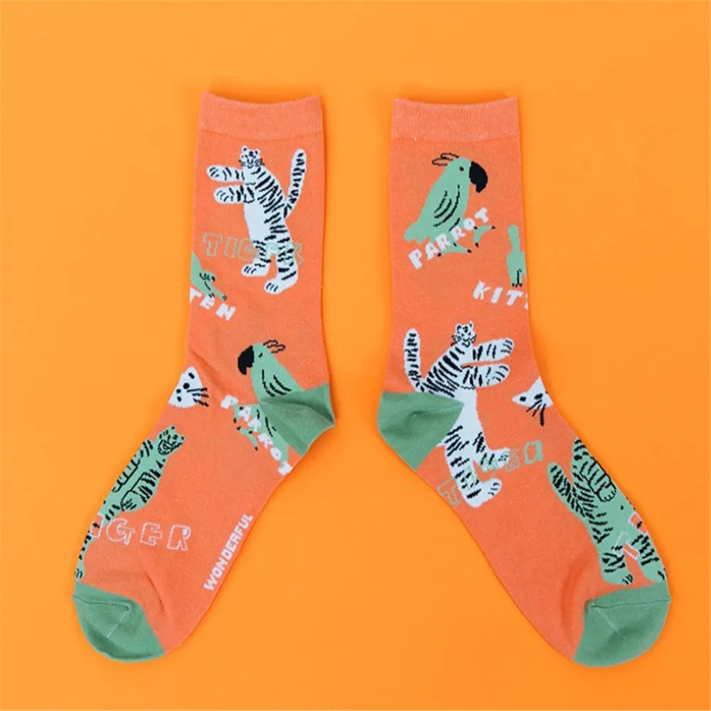 Новинка 2020 года серия домашних животных Мультяшные иллюстрации Милый Попугай