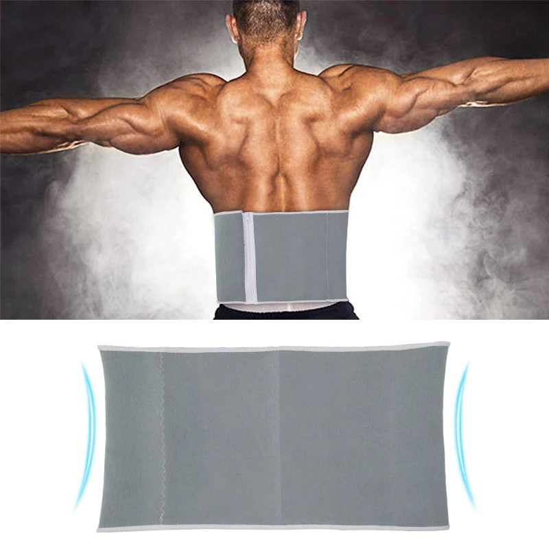 

Men Waist Trainer Corsets Fitness Trimmer Belt Slimming Body Shaper for Weight Loss Sauna Sweat Girdle Workout Fat Burner