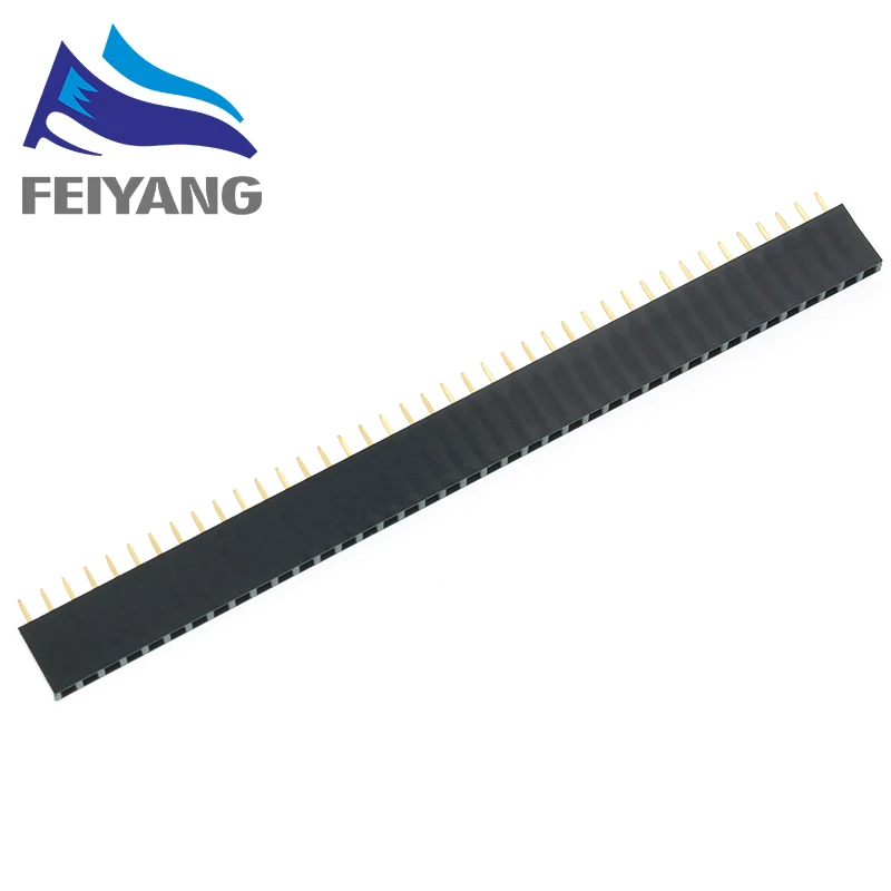 10 шт. 2 54 мм 40 контактный штыревой разъем мама|female pin header|female headerpin header |