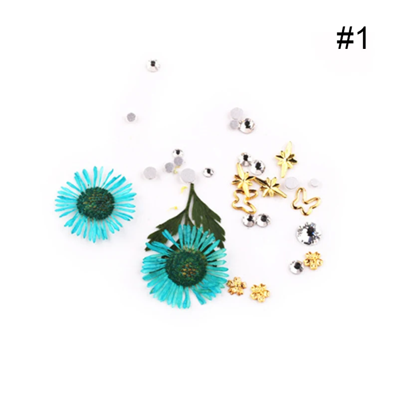 3D ногтей смешанные дрели для Гортензия синий красный фиолетовый цвета красоты