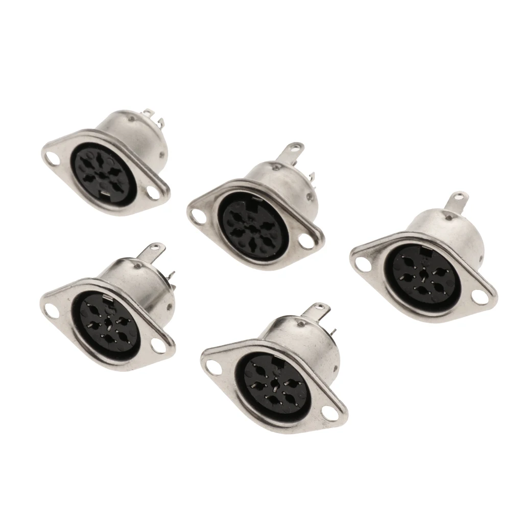 DIN 3 4 5 6 7 8 Pin гнездо и пластиковая ручка разъем аудио провод для клавиатуры/Мыши