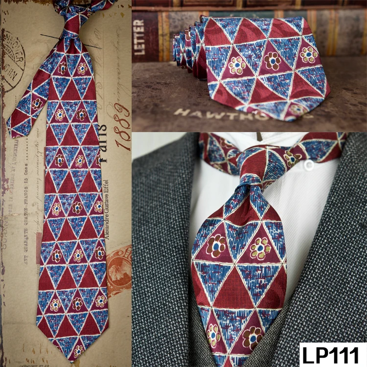 Классические разноцветные мужские галстуки с геометрическим рисунком Пейсли, шелк,, уникальные, ручная работа