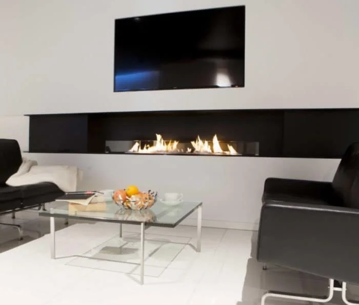 

Inno-Fire 36 inch Long silver or black remote control intelligent quemador etanol