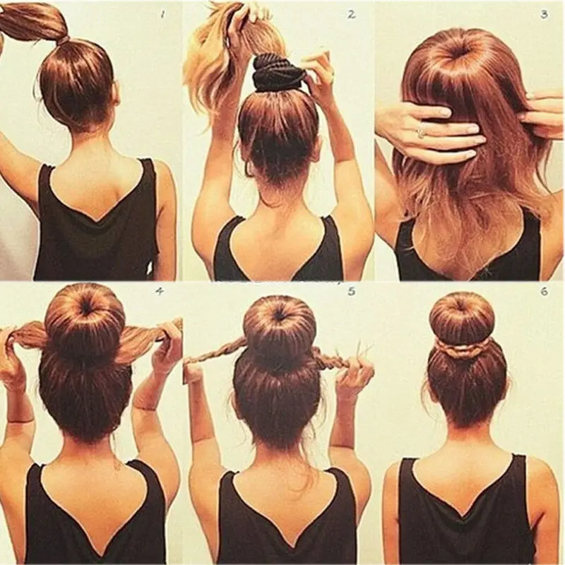 Лидер продаж модный волшебный пучок для волос аксессуары шиньон женщин
