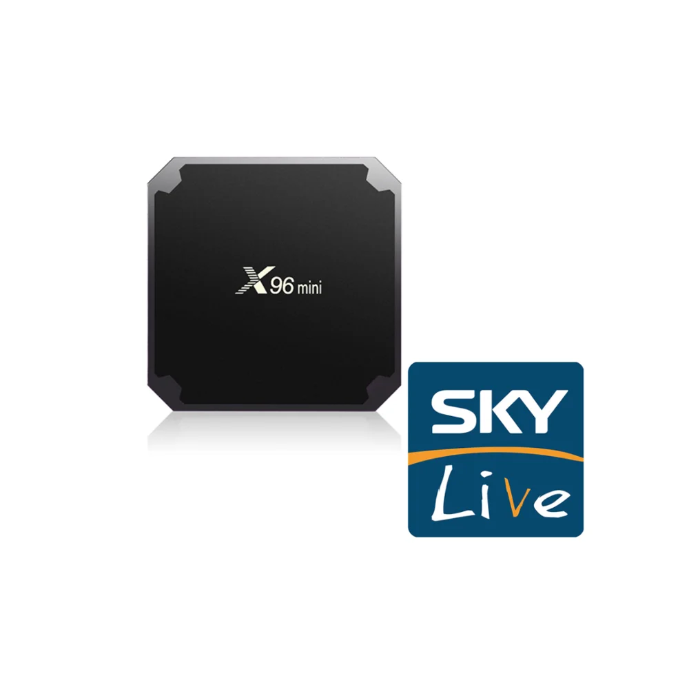 X96 Мини ТВ-приставка со стабильным SKYLIVE IP tv 500+ Великобритания, Франция, Кипр, Греция, арабский, Италия, Испания, Европа, IP ТВ-приставка