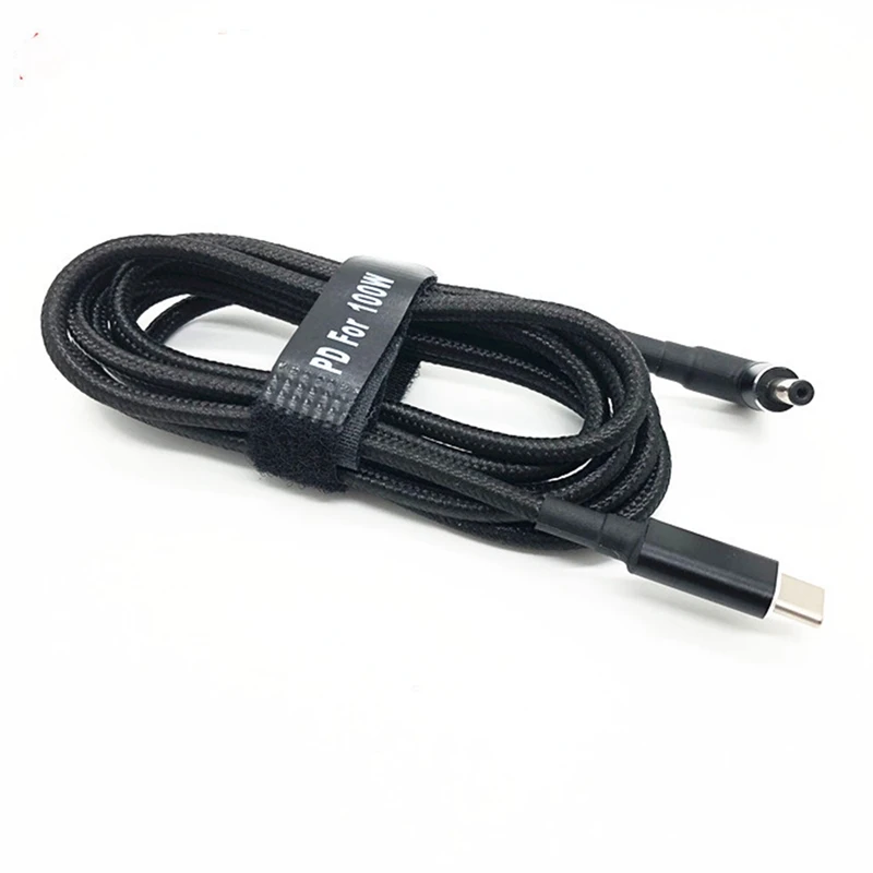 USB Type C PD зарядный кабель шнур адаптер питания постоянного тока преобразователь