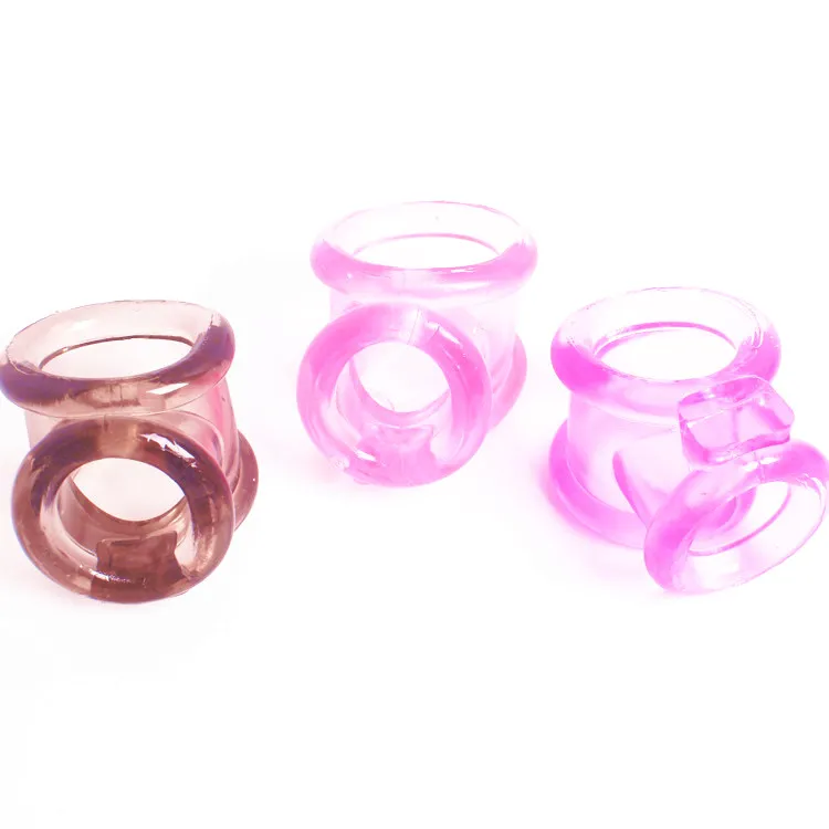 Candiway 4 Colors Elastic Silicone Delay Ejaculation Penis Testis Ring Male Masturbator Adult Sex Restraint Products For Men | Красота и