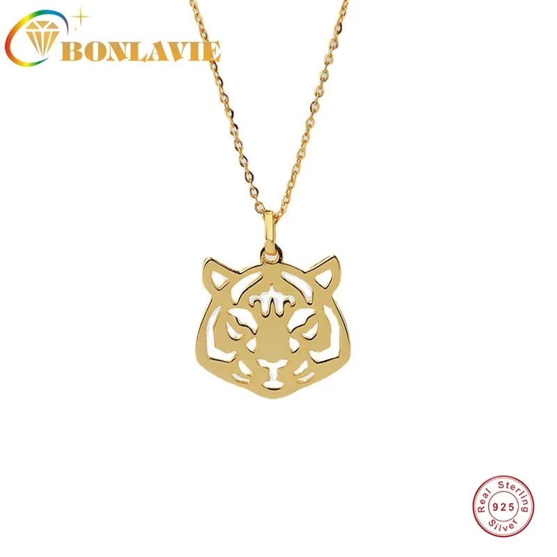 

Женская цепочка из серебра 925 пробы с кулоном «год Тигра»