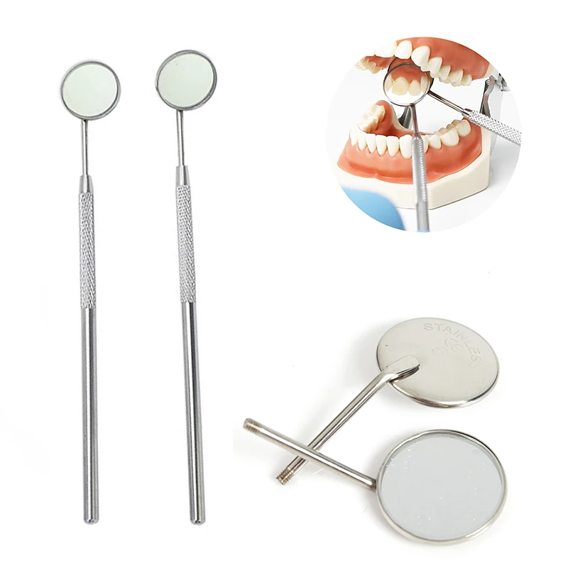 

Dental Mirror Oral Care Stainless Steel Mouth Reflector Mirror Dentist Equipment