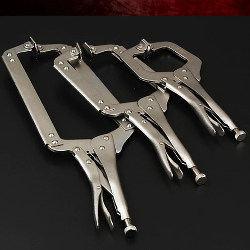 Сварочный инструмент из углеродистой стали плоскогубцы C фиксирующий Зажим моль