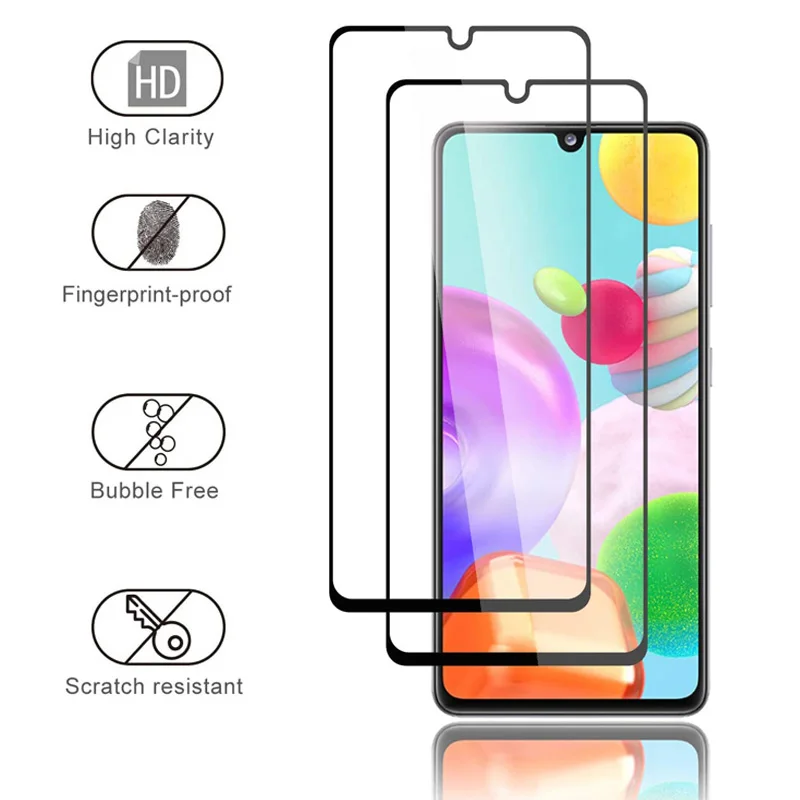 

Пленка из закаленного стекла 2 шт. для Samsung Galaxy A02S A21S A31 A41 A51 A71 A12 A32 A42 A52 A72 A30S A50 M31S A10S, защитная пленка для экрана