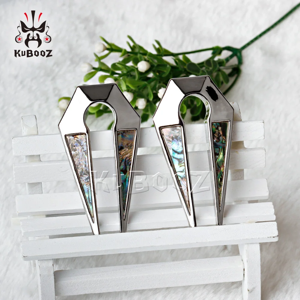KUBOOZ пирсинг Новые поступления серьги пробки и туннели ювелирные изделия из нержавеющей стали золотые ушные крючки