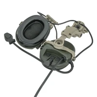 msasordin air gun shooting noise reduction pickup arc ops core helmet rail bracket earphone