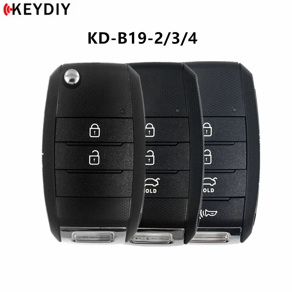 KEYDIY 5 шт./лот KD900 серии B дистанционный B19 2/3/4 Автомобильный ключ для KD MINI/URG200/KD