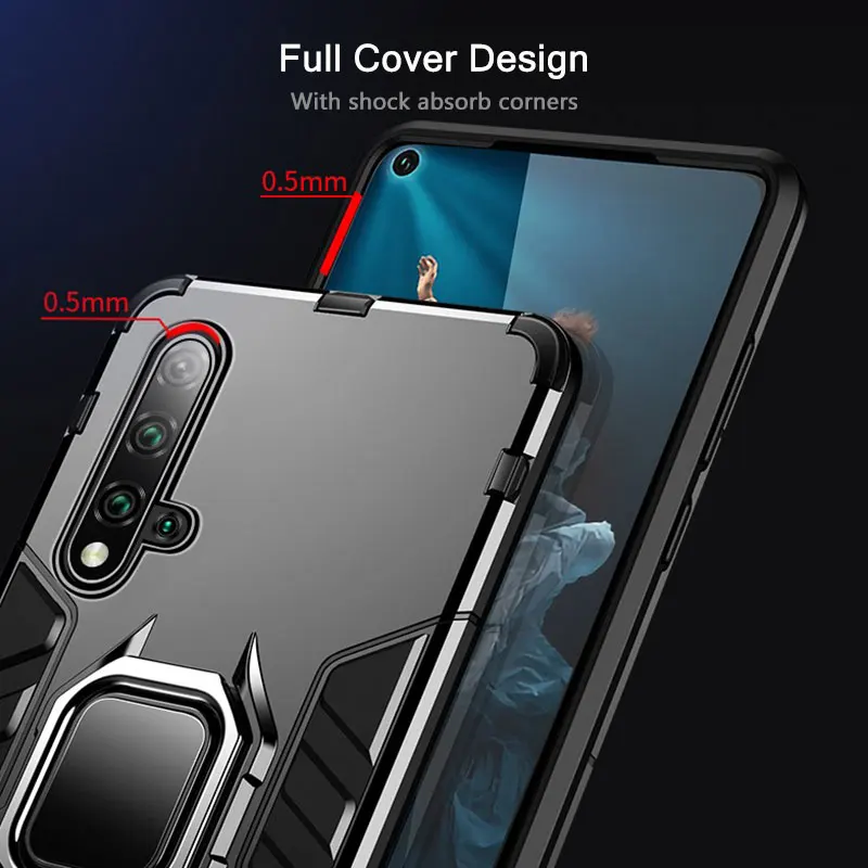 Противоударный бронированный чехол для huawei Honor 20 Pro 10i 20i Lite P30 P20 8X 9X V20 стенд