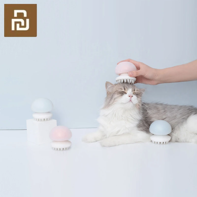 Youpin Furrytail Медузы Массажер для домашних животных расческа отрицательные ионы