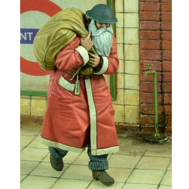 1/35 Британский/Немецкий Санта-Клаус модель 1945 года смола фигура солдат ГК военная