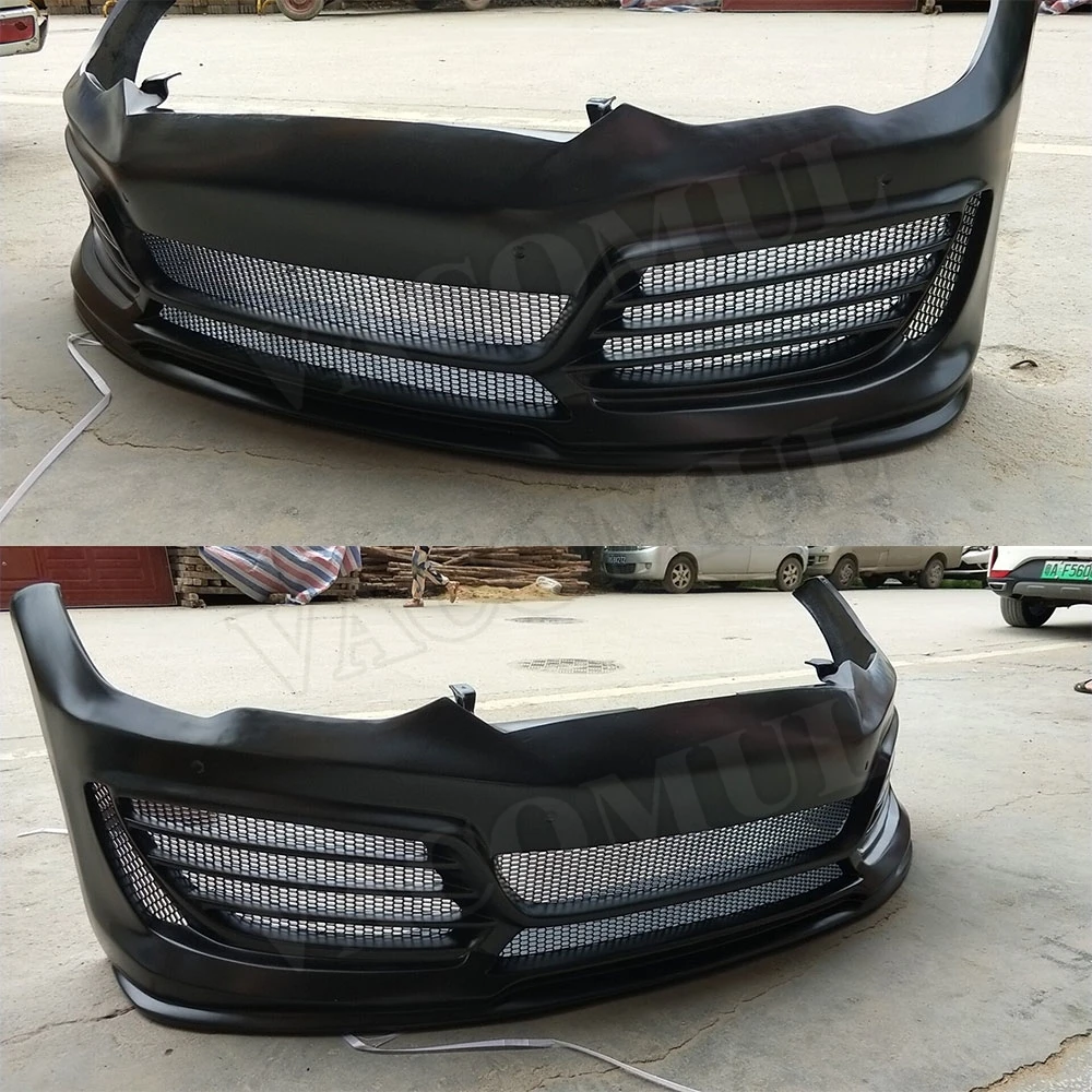 Высококачественный Неокрашенный передний бампер FRP для Tesla Model S Sedan 4 Door 2017 2019