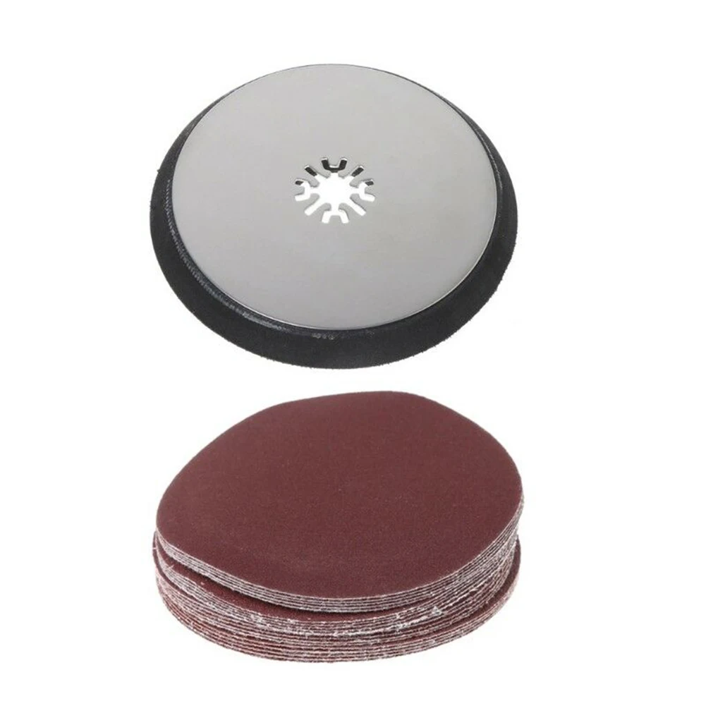

Oscillating Sandpapers Pad 60/80/120/180 grit Accessories Mixed Universal