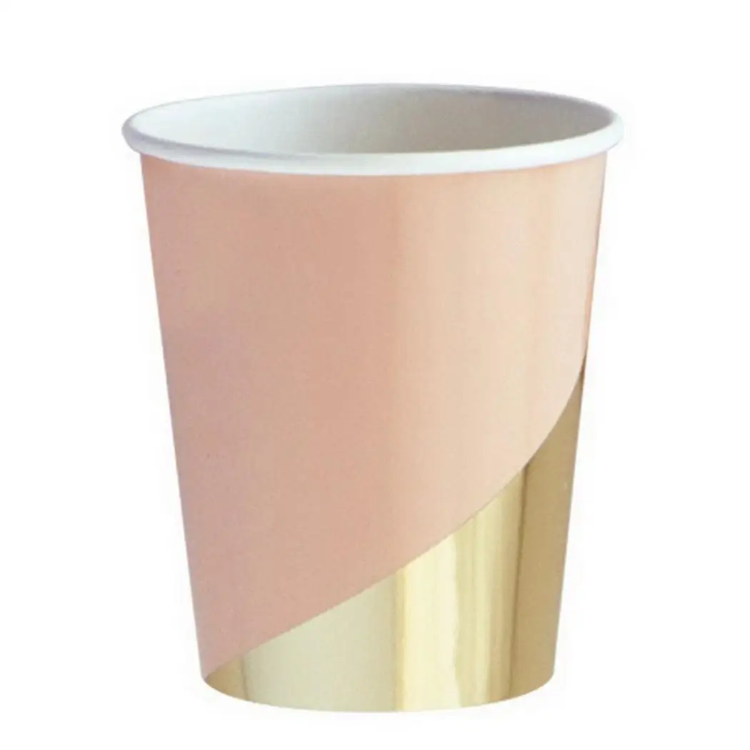 Одноразовая десертница посуда бумажные тарелки чашки 8 x лоток салфетки день