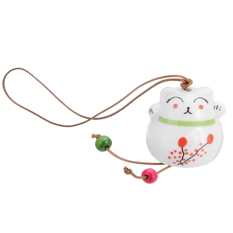 Lucky Cat Подвеска керамические колокольчики 220 мм Висячие для кошек ремесла