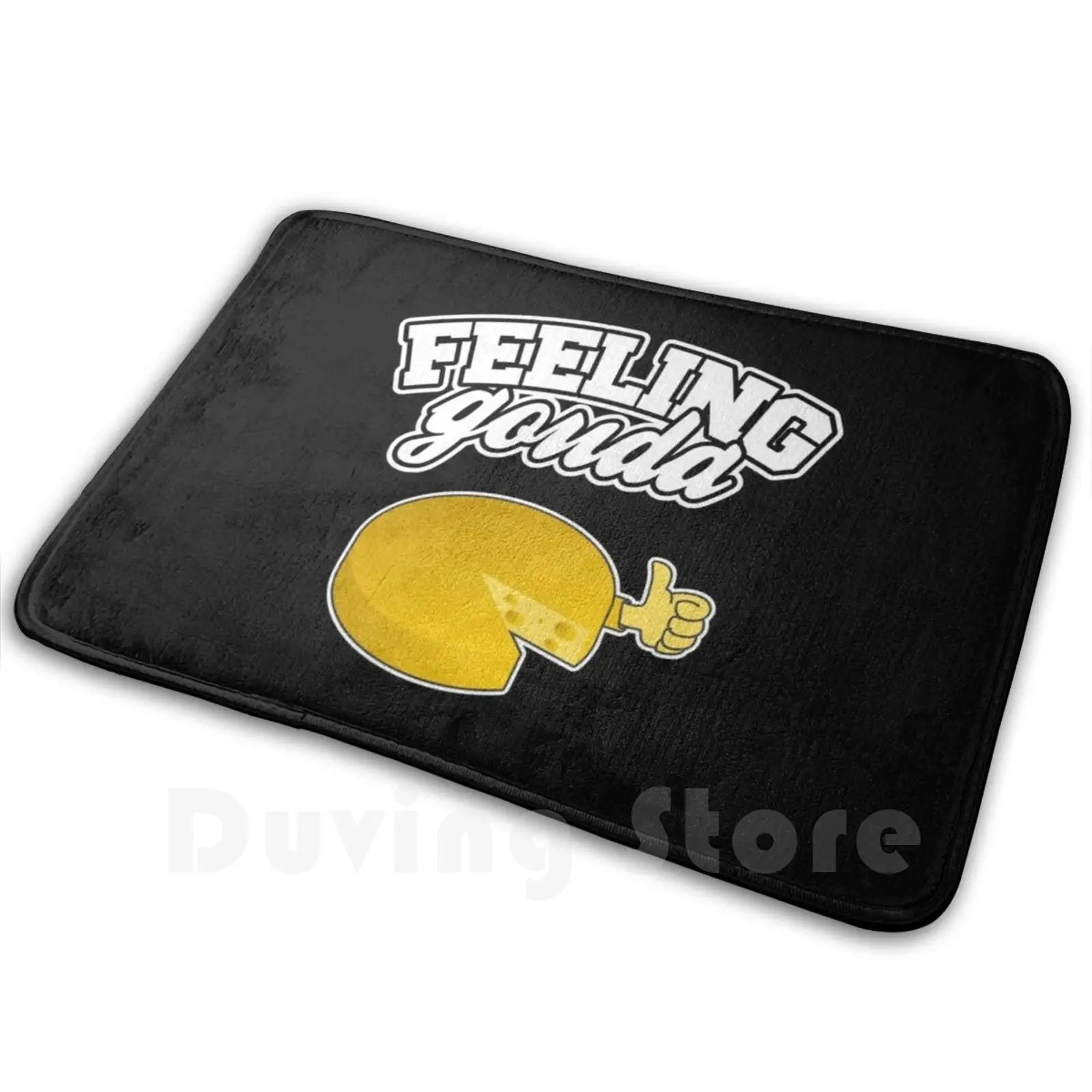 Приятный на ощупь коврик с изображением сыра мягкий шуток еды чизей