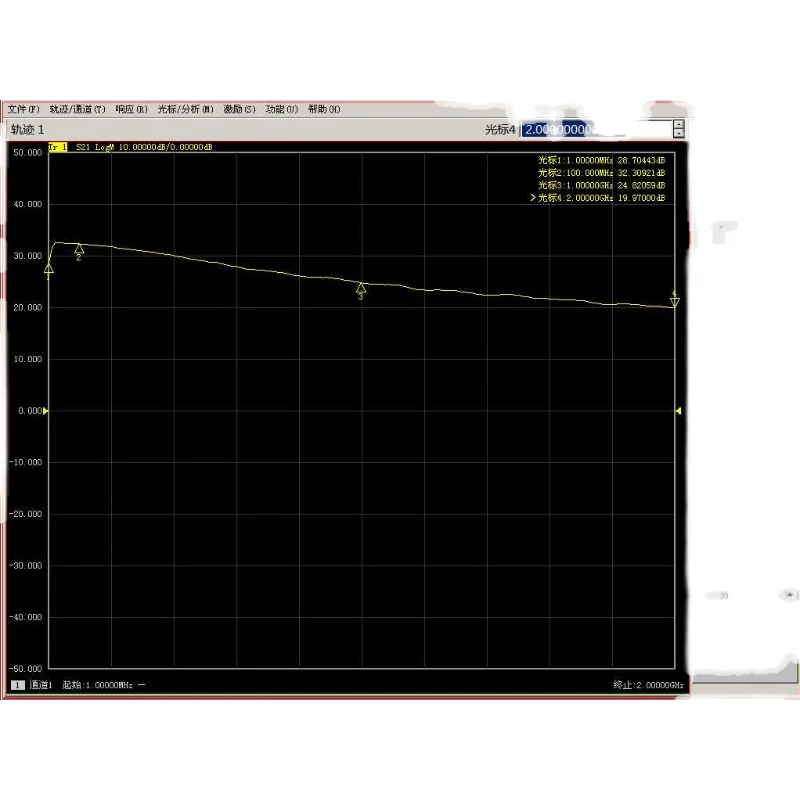 LNA 1 МГц до 2000 32DB 60DB усиления NF 2.2dB РЧ сигнал усилитель низкий шум усилителя для