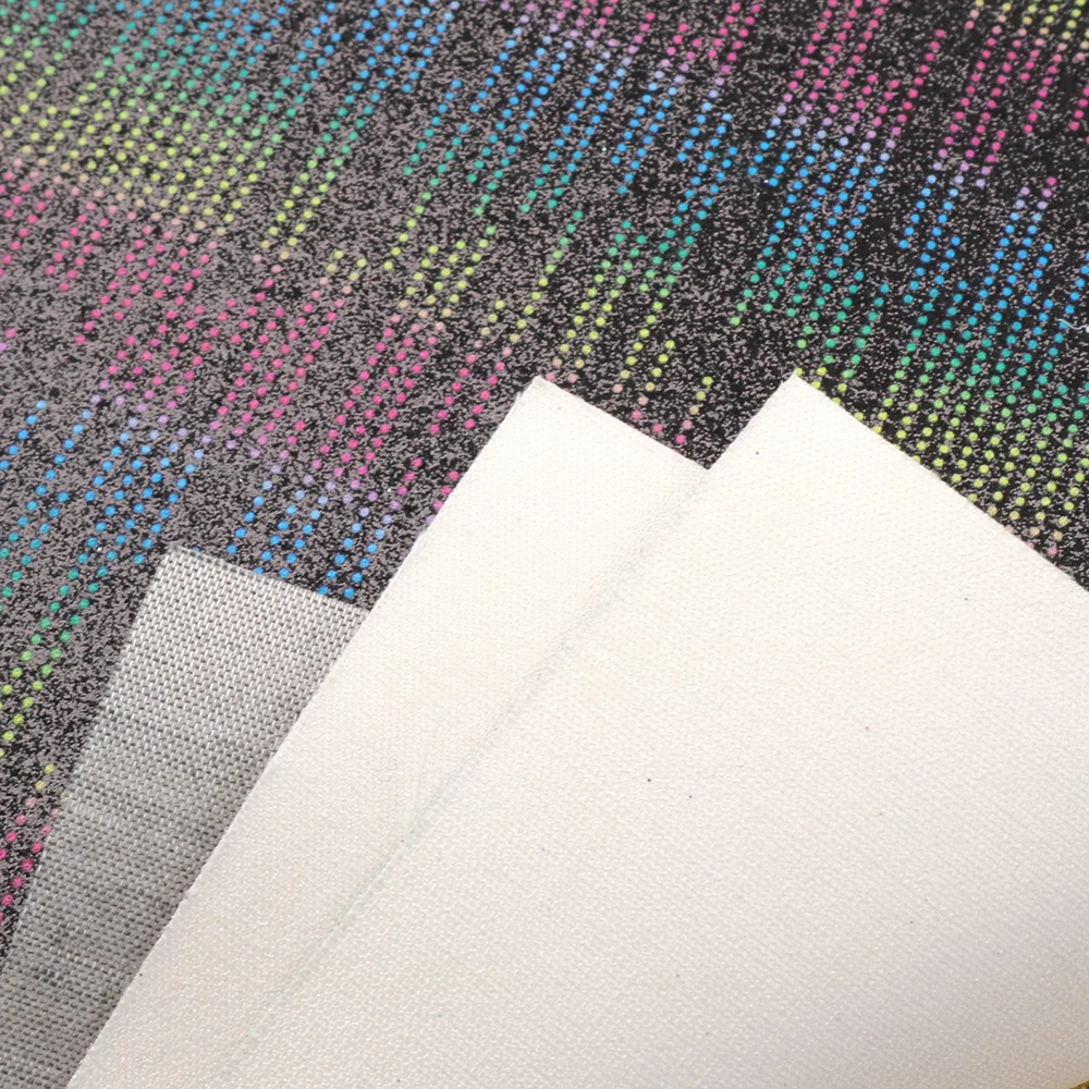 20*33 см платье в горошек и полоску тонкого блестящая искусственная кожа лист для